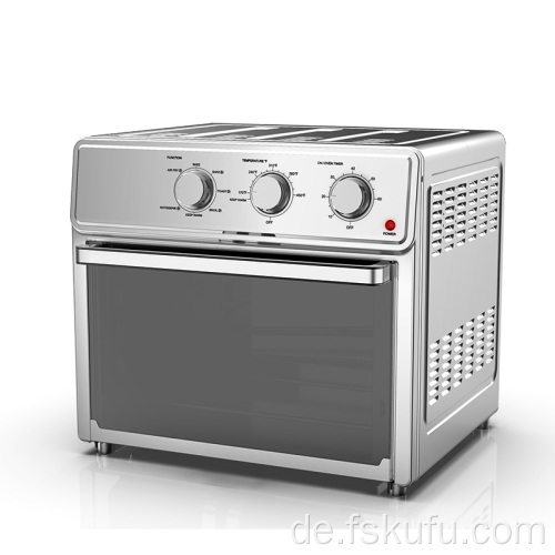 25L Großhandel ölfreier Heißluftfritteuse-Toaster-Ofen